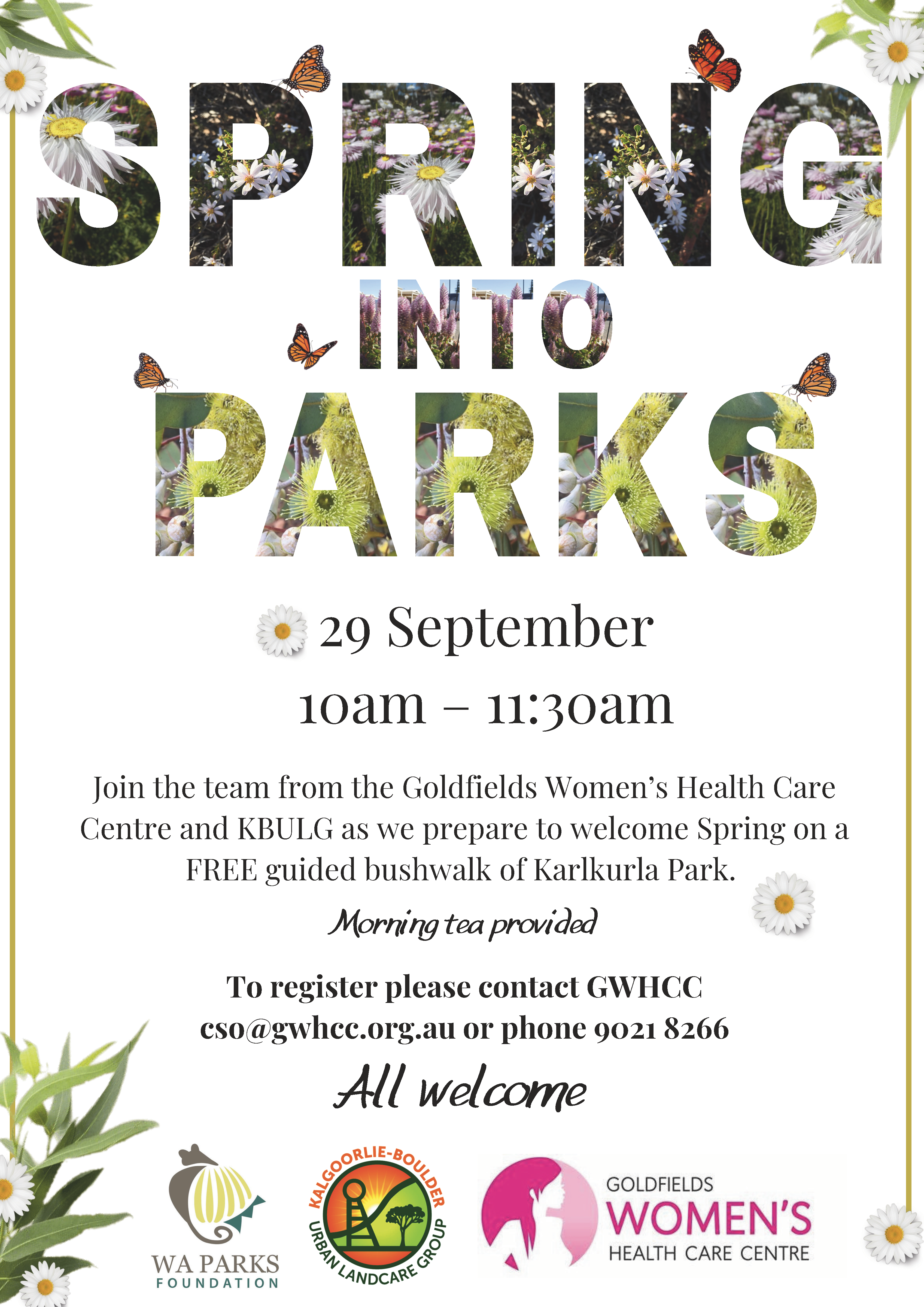 Spring Park Wa Feature: Free Guided Bushwalk at Karlkurla Bushland Park - WA Parks ...